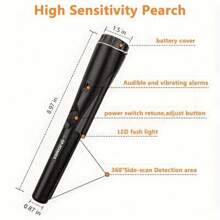 Advanced Submersible Metal Detector: Enhanced Scanning For Lake/Seabed Detection, Dual Alarms With Ergonomic Handle - Ideal For Relic Hunters & Professional Surveyors (Battery Operated) - Orange - View 5