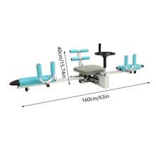 Rainaut Leg Stretcher - 330.7lbs Heavy Duty Split Machine For Leg Stretching - Flexibility Stretching Equipment - Ballet, Yoga, Dance, Martial Arts- Home Yoga Gym - Cyan - View 2