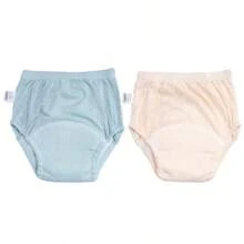 2pcs/1pc Training Pants Set For Teenagers-Waterproof And Washable Diapers, Suitable For Boys And Girls, Learning To Use Bedpans. - Solid Color Cloth Diapers - View 80