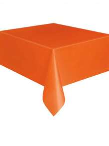 1/3/5 件，高品质塑料桌布，装饰性矩形一次性纯色厚大号 PEVA 桌布，137x274cm 纯色桌布，用于派对装饰，适合派对、活动、婚礼、室内和室外的塑料桌布 - 彩色 - 查看 5
