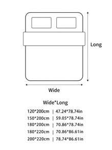 3 件套床裙套装（1 件床裙 + 2 个枕套），四季皆宜，多种尺寸款式，适合卧室床上用品套装 - 藍色 - 查看 5