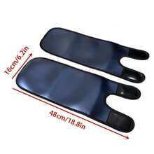 طقم من الأربطة الملونة الصلبة مطلية من الداخل بطبقة فضية للساونا ، شريط عرق للذراع للياقة البدنية والركض والرياضات الحمائية، شريط ساونا رفيع للذراع، حزام شكل الذراع ، اكسسوارات القاعة الرياضية - فضي - مشاهدة 12