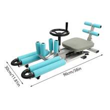 Rainaut Leg Stretcher - 330.7lbs Heavy Duty Split Machine For Leg Stretching - Flexibility Stretching Equipment - Ballet, Yoga, Dance, Martial Arts- Home Yoga Gym - Cyan - View 3