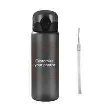 1pc 26oz Customizable Photo Plastic Water Bottle, Personalized Daily Drinking Cup, Coffee Mug, Surprise Water Bottle, New Year Gift, Birthday Gift, Valentine's Day Gift, Suitable For Family, Friends, And Lovers,Multi-Functional,Adjustable, Reusable,Ornamental,Easy To Clean,Cute,Comfortable,Stylish,Soft,Adorable,High-Quality,Modern,Colorful,Custom,Personalized,Unique,Ideal Gifts For Him,Ideal Gifts For Her,Her,Girlfriend,Dad,Boyfriend,Family,Mom,Friends,Son,Daughter,Kitchen,Dining Room,Bathroom,Living Room,Bedroom,School,Office,Tea Room,Home,Garden,Camping & Hiking Gear