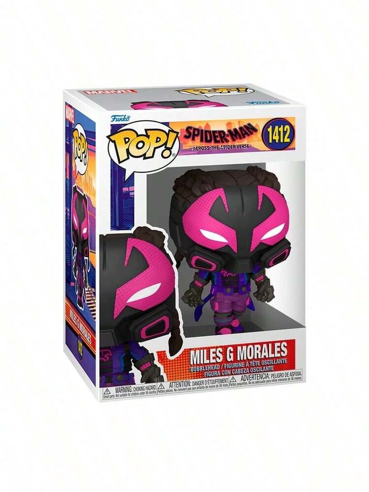 Funko Figura POP Marvel Spiderman Across the Spider-Verse Miles G Morales - Multicolor - Añade 1