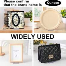 6 件可调节钱包展示架，透明亚克力手提包支架，珠宝展示收纳袋，适用于派对、婚礼、家居装饰 - 無色 - 查看 6