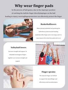 1 واقي إصبع للبسكتبول، واقي إصبع كرة الطائرة ، كم واقي للمفاصل، رباط ضاغط للإبهام، حماية رياضية - الأسود - مشاهدة 7