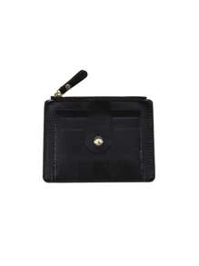 Wielokomorowy organizer na karty z uszczelnieniem krawędzi Prosty styl do codziennego użytku Etui na karty, portfel, wizytownik, etui na karty kredytowe, damskie, dla kobiet, dla mężczyzn, mini portfel, portfel na karty - Wielokolorowe - Zobacz 17