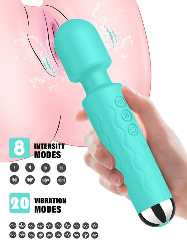 1pc Personal Body Vibrator, Sexy Toy With 20 Vibration Patterns, G-Spot, Anal, Waterproof, Handheld