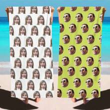 1 pezzo Asciugamano da spiaggia personalizzato, può ospitare fino a tre persone, regalo per amanti della spiaggia, vacanza in famiglia coordinata, regalo personalizzato per la famiglia, modalità vacanza, vita da spiaggia, festa di compleanno in piscina, regalo di Pasqua per San Valentino, per la Festa della Mamma, per compleanni, per la Festa del Papà, per lauree, per matrimoni, per il riscaldamento della casa, accessori da viaggio essenziali per la casa, asciugamani da spiaggia personalizzati, rinfrescamento della casa, casa e vita, atmosfera natalizia in casa, souvenir, riutilizzabile, adorabile, di alta qualità, vita elegante - Multicolore - Visualizzare 6