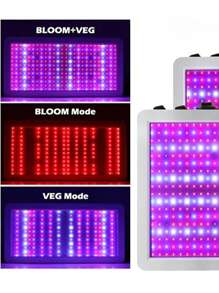 LUZ LED DE ESPECTRO COMPLETO - Tipo de Enchufe A USA (110-127V) - Ver 2