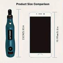 JANGKLIFE 114pcs, Cordless Rotary Tool Rechargeable Engraving Pen With Battery Electric, Adjustable Speed Carving Pen, Portable Wood Engraving Tool For Sanding, Polishing, Etching, Jewelry DIY Crafts, Essential For Jewelry Brand: JANGKLIFE