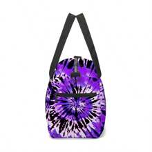 Tie-Dye Travel Bag, New Version Graffiti Personalized Travel Bag/DIY/Free Spray Painting, Suitable For Mountaineering, Hiking, Swimming, Fitness, Huge Capacity, Free Matching - Multicolor - View 5