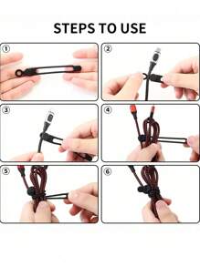 Portable CCD Camera Protective Case, Compact Design, Waterproof Material, Ideal For Outdoor Photography Enthusiasts And Travelerscharger Case,Office Must Haves Digital Bag Cable Camerabag Electronic Data Cable Organizer Storage Travel Essentials Travel Accessories Travel Must Haves - Black - View 4