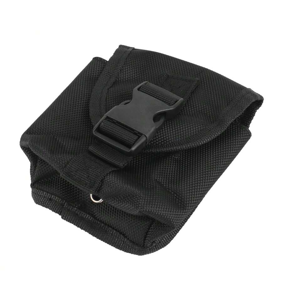 Scuba Diving Trim Counter Weight Pocket Pouch With Quick Release Buckles Ballast For - Black - View 1