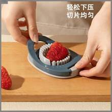 1 件不锈钢鸡蛋切片器：一款可完美切片鸡蛋、水果等的创意厨房工具 - 不銹鋼蛋切器 - 查看 2