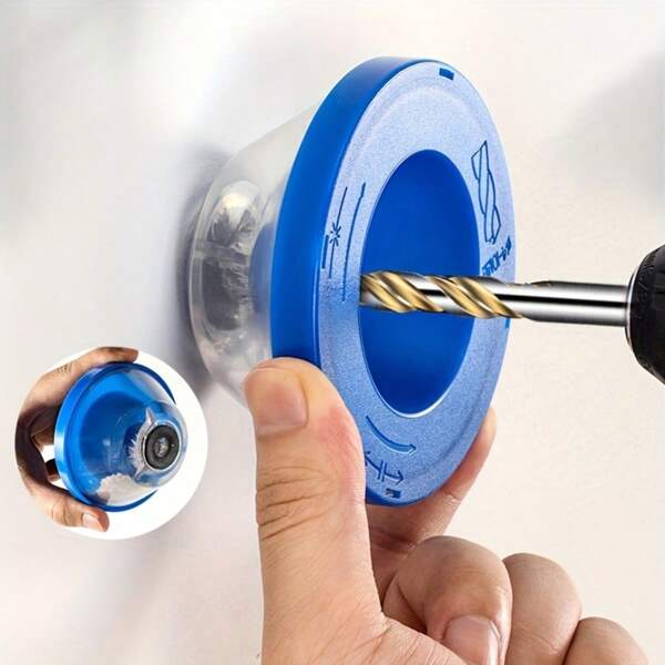 1 pieza Cubierta antipolvo para taladro de impacto, accesorio antipolvo para taladro eléctrico doméstico, herramienta de tazón de plástico no eléctrica antipolvo, conexiones, accesorios