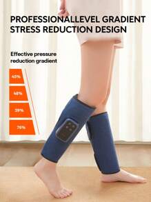 1ps Wireless Leg Massager, Leg Massager, Leg Hot Compress Massager, Professional Kneading, Three Kinds Of Massage Modes, Three Levels Of Strength, Comfortable Massage To Relax Leg Muscles, Three Levels Of Temperature Adjustable, Hot Compress Leg Muscles, Relieve Leg Soreness, Type-C Charging LED Digital Display, Easy To Operate, Portable Leg Massager For Home Travel, Gifts For Parents And Elders - Multicolor - View 8