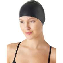 1 pièce - Bonnet de bain en silicone convenant aux hommes et aux femmes, adultes, énergique et léger, antidérapant, facile à mettre et à enlever, protégeant les cheveux