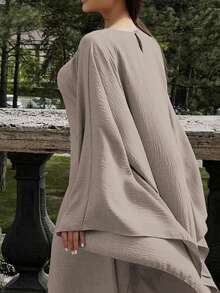 Unadoll Women's Autumn Leisure Outing Festival Date Music Festival Mother's Day Easter Back To School,Christmas, Straight Waist Elegant Robe Dress