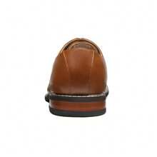 Mens Oxfords Shoes Men's Lace-Ups Formal Dress Shoes For Men In Smart Cacual Shoes For Walking - Brown - View 10