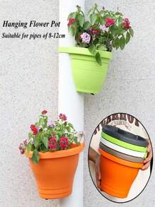 悬挂式花盆排水沟，室内塑料花盆18厘米-23厘米，创意收纳实用