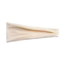 1 件装运动瑜伽吸汗弹性头带，男女通用跑步健身发带，弹性简约纯色发夹，洗脸带 - 杏色 - 查看 7