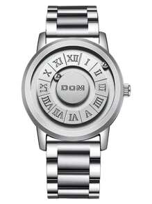 DOM Men's Watch, Mirrorless Magnetic Levitation Magnetic Steel Ball Quartz Waterproof Fashionable Personalized Men's Watch, Suitable As Christmas Gift For Family And Friends - Shape - View 8