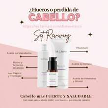 Set Reviving Farmasi Shampoo Mascarilla Aceite De Ajo Cuidado Capilar Nutritivo Forte Para Cabello Daño Caída Hidratante Sin Parabenos - blanco con rosa - Ver 4