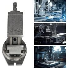 SENDERPICK 2-Axis Machine Vice Vice 2-Axis Tiltable Rotatable Fine Scale Division Machine Vice Workbench Vice For Drilling Machine