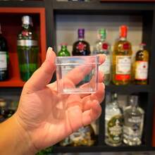 Transparent Square Acrylic Box 5x5cm - Clear - View 6