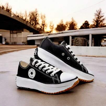 TENIS PRETO FEMININO NYC SHOES LANÇAMENTO ESTILO CASUAL ADULTO TRATORADO PLATAFORMA