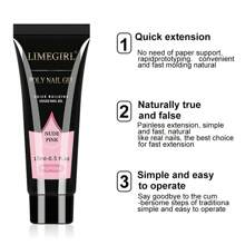 Limegirl 50pcs Gel Nail Polish Set, Includes UV Lamp Starter Kit And Nail Drill, 10 Colors Gel Polish, 4 Colors Extension Gel, 2 Bottles Base And Top Coat, Rhinestone Nail Art Kit, Gift For Women - Multicolor - View 5