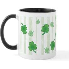 St Patricks Day Shamrocks Mugs 11 Oz (325 Ml) Ceramic Coffee Mug Mug Housewarming Mug Home Friends Mug
