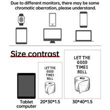 1pc Funny Toilet Print, Bathroom Wall Art, Let The Good Times Roll, Bathroom Humor Print, Cute Bath Decor, Bathroom DIGITAL DOWNLOAD ,Minimalist Home Wall Art, Gift,Home Wall Decoration, Bedroom, Living Room, Kitchen, Bathroom, Cafe, Dormitory Wall Art Canvas Poster Gifts Birthday Graduation Kitchen Decor - 1pc - View 8