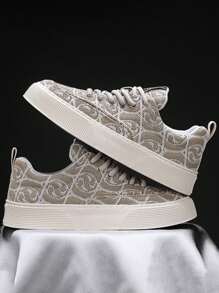 Men Sneakers - 米色 - 查看 2