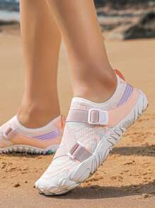 Outdoor River Trekking Shoes With 5-Toe Rubber Non-Slip Soles, Suitable For Pooling, Snorkeling, Swimming, Beach, Hiking, Water Sports, Fitness Yoga Running Activities