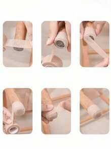 1 Piece Of Table And Chair Silent Foot Pad Self-Adhesive Tape, Wear-Resistant And Silent, Waterproof Stool Foot Cover Self-Adhesive Elastic Tape