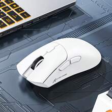 ATTACK SHARK Mouse Leve ATTACK SHARK R1 com Bluetooth Wireless Triplo Modo, Mouse Gamer Esportivo PAW3311 para Computador, Laptop, Adequado para Mini PC e Escritório