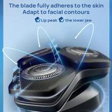 PHILIPS 電動刮鬍刀S5832 全機身防水 精鋼刀片 360°靈動刀頭 長效續航 動力自適應 乾濕兩用 USB充電 灰藍 - 商務灰藍 - 查看 4