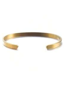 Vòng tay hở bằng thép không gỉ khắc tùy chỉnh, lớp hoàn thiện mờ 5mm, được cá nhân hóa với tọa độ, tên, văn bản, ngày, trang sức thời trang Unisex, quà tặng ngày lễ/sinh nhật, vàng, phong cách, đầy màu sắc, cổ điển, đơn giản, Unisex, giản dị, dễ thương, tùy chỉnh, cá nhân hóa, độc đáo, quà tặng lý tưởng cho anh ấy, quà tặng lý tưởng cho cô ấy, cô ấy, bạn trai, bạn gái, bố, mẹ, gia đình, bạn bè, kỷ niệm, sinh nhật, tốt nghiệp, vũ hội, tiệc tùng - Cá nhân hóa - Xem 12