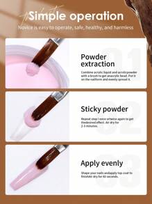36 Colors Acrylic Nail Powder Set (10 Grams/0.35 Ounce Jar), Fast Drying, Odorless, Easy To Mix, Great For DIY Manicure And Salon Professionals - The Perfect Gift For Nail Enthusiasts!