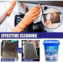 1pc,500g, Stainless Steel Cleaner Polish, Stainless Steel Cleaning Paste, Kitchen Stove Decontamination Paste Pot Bottom Pot Rust Black Dirt Cleaner, Pots And Pans Oil Stains Scale Removal, Cleaning Supplies, Cleaning Tool,