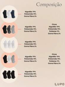 LUPO Women Sports Socks - Mixed - View 4