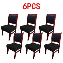 1/2/4/6pcs Thickened Corn Fleece Cushion Covers, Square Chair Pad Seat Covers For Dining Room, Kitchen, Chair Sofa, Removable Soft Cushion Slipcovers - Multicolor - View 43