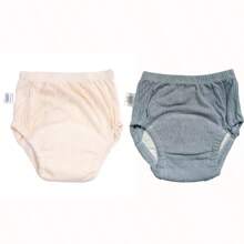2pcs/1pc Training Pants Set For Teenagers-Waterproof And Washable Diapers, Suitable For Boys And Girls, Learning To Use Bedpans. - Solid Color Cloth Diapers - View 67