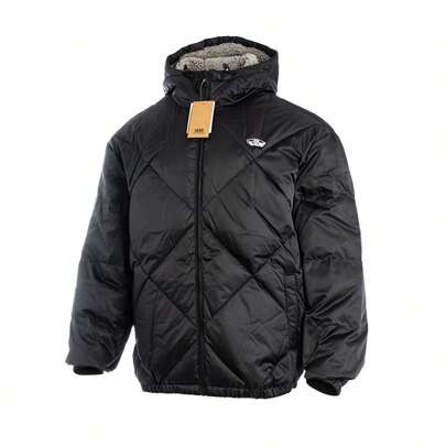  Veste en duvet pour homme VANS mode sport loisirs chaud coupe-vent confortable veste à capuche VN000FBZBLK