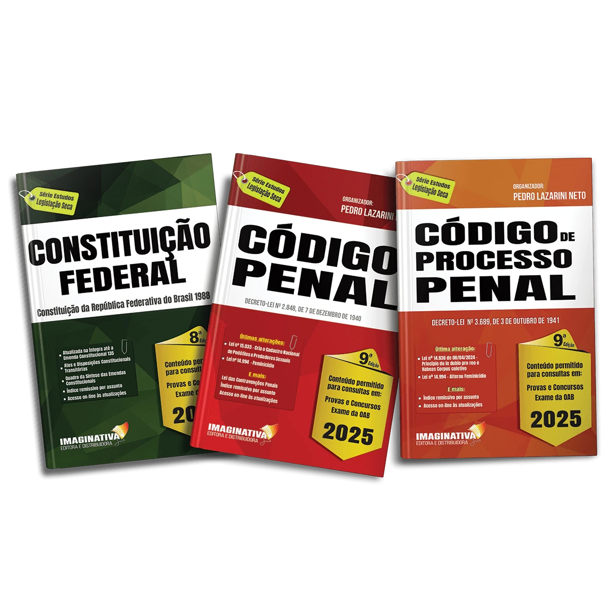 Constitution + Penal Code + Code Of Criminal Procedure 2025 - Conjuntos - Ver 1