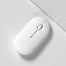 Mysz bezprzewodowa z możliwością ładowania, Bluetooth i połączenie 2,4 GHz przez mikroodbiornik USB, DPI regulowane 800/1200/1600, ergonomiczna, mysz bezprzewodowa do komputera PC//komputera/laptopa/