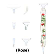 花树脂钻石画刷套装，5D 钻石画刷，钻石画工具，钻石画配件 - 彩色 - 查看 12